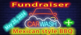 Fundraiser (car wash and Mexican style BBQ)